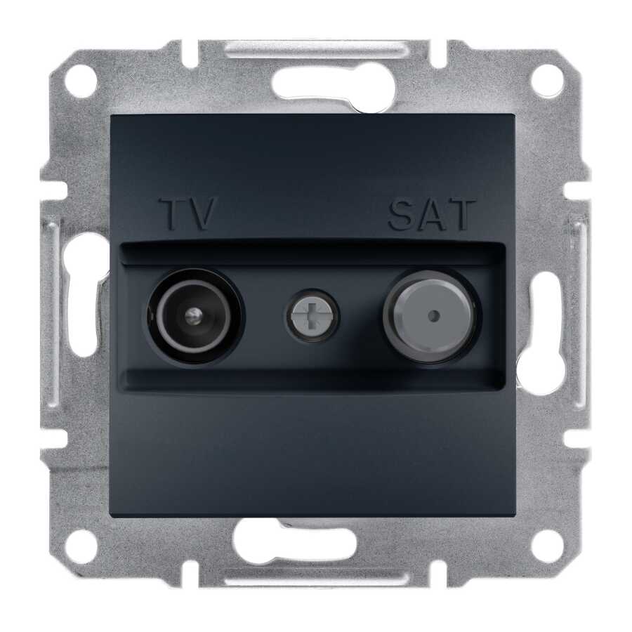[EPH3400171] Schneider Electric EPH3400171 EPH3400171 TV-SAT PRİZİ SONLU FTİP İKİLİ ANTRASİT