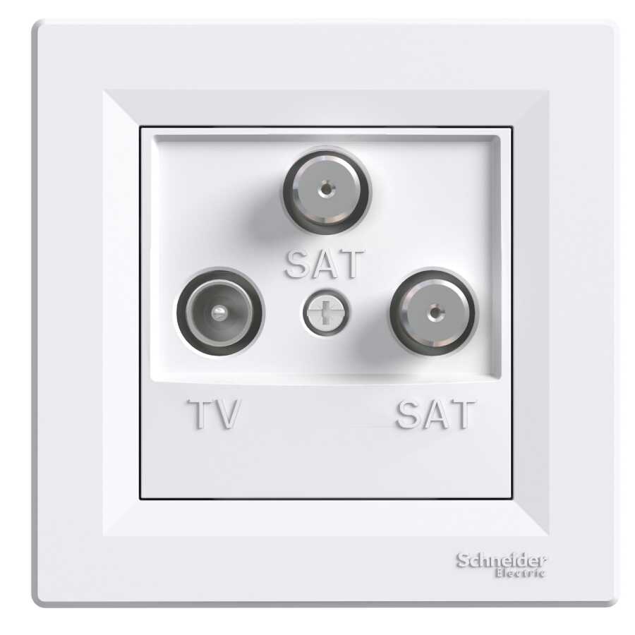[EPH3600121] Schneider Electric EPH3600121 EPH3600121 TV-SAT -SAT PRİZİ ÜÇLÜ BEYAZ