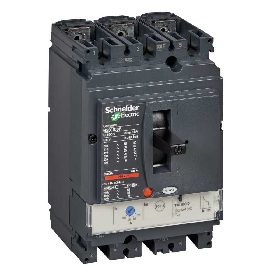 [LV429631] SCHNEIDER LV429631 56-80A 36kA 3P TERMİK MANYETİK KORUMALI ŞALTER