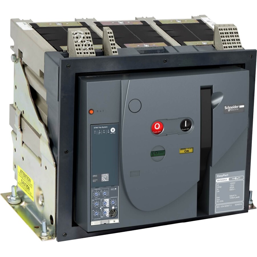 SCHNEIDER MVS12H4MF5L 1250A 65kA 4P KUTUP SABİT TİP EASPACK
