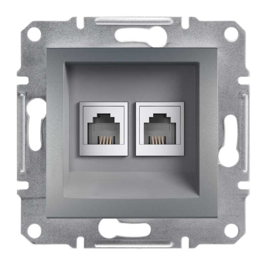 Schneider Electric EPH4200162 EPH4200162 2*RJ11 - 4 KONTAKLI ÇELİK