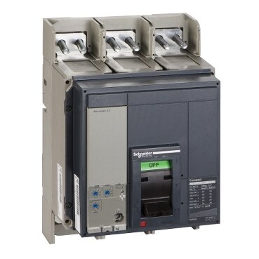 SCHNEIDER NS1000N3PEF2.0 1000A 50kA 3P MİC 2.0 MOTORLU TER.MAN.KOR. ŞALTER