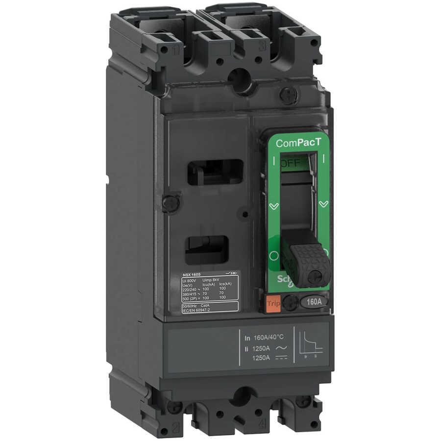 SCHNEIDER C10H6TM100 NSX100M 25kA 2P AC-DC 36A TMD COMPACT ŞALTER