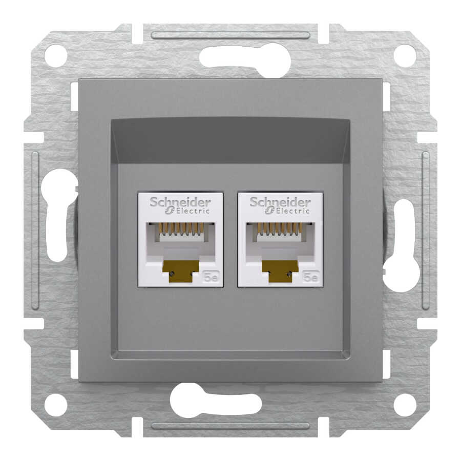 [EPH4400162] Schneider Electric EPH4400162 EPH4400162 2*RJ45 CAT5e-UTP ÇELİK