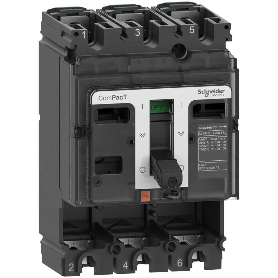 SCHNEIDER C25S3D NSX250S 100kA 3P 250A COMPACT ŞALTER KASASI