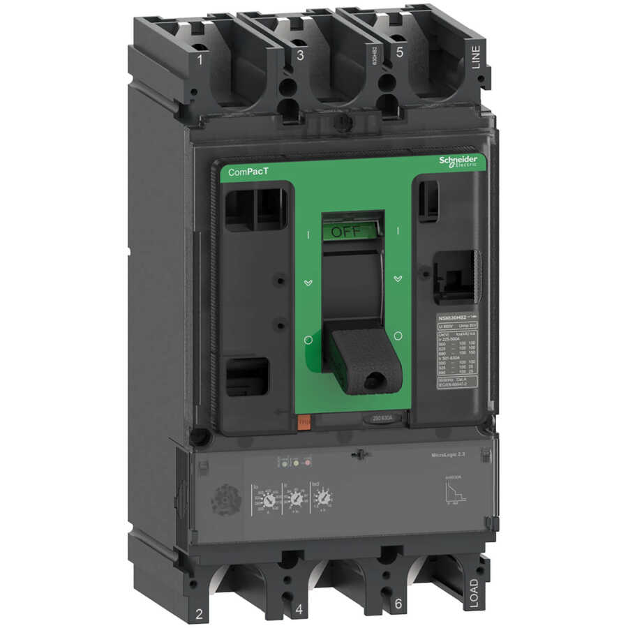 SCHNEIDER C40F32D250 NSX400F 36kA AC 3P/3D 250A 2,3 COMPACT ŞALTER
