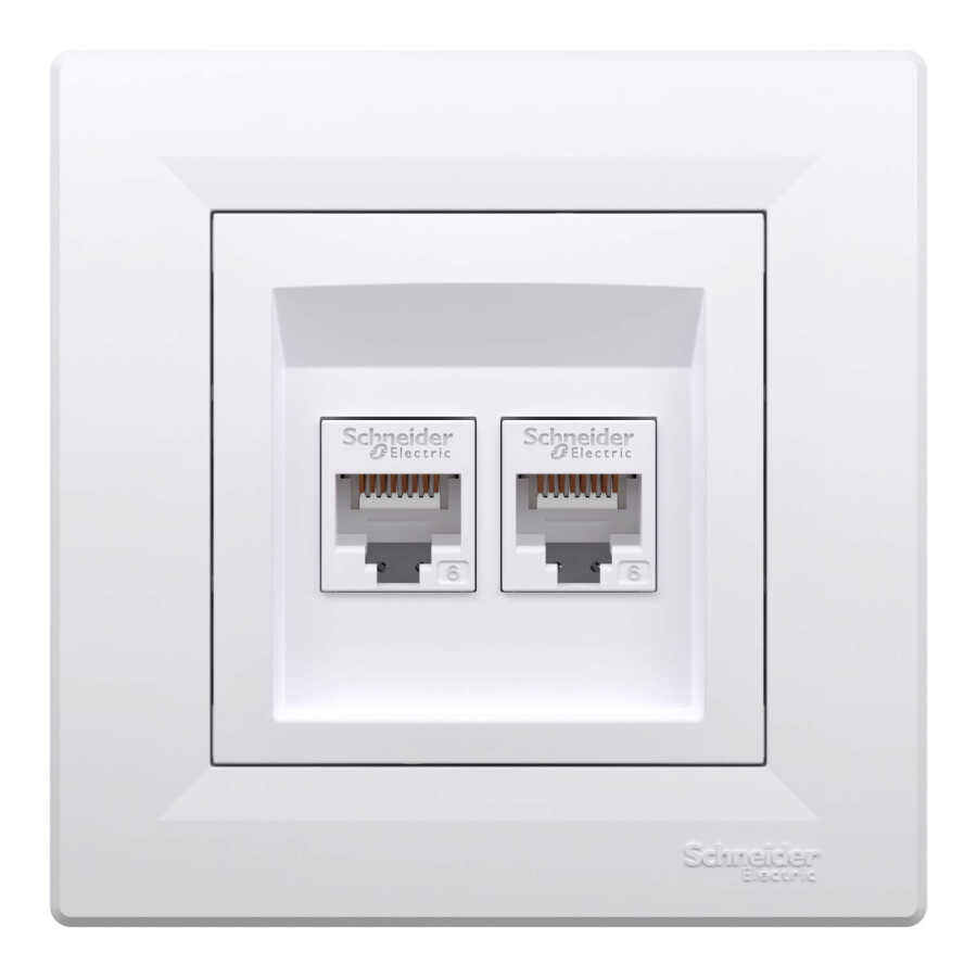 [EPH4800121] Schneider Electric EPH4800121 EPH4800121 2*RJ45CAT6-UTP BEYAZ