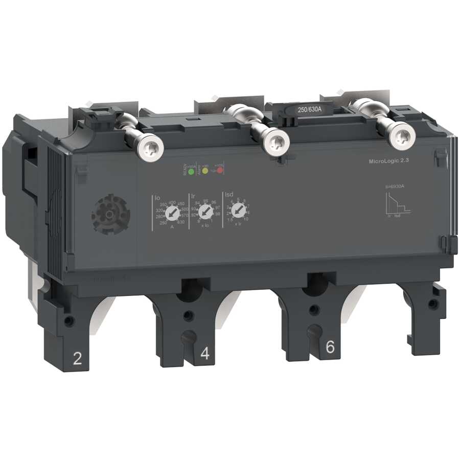 SCHNEIDER C6332D630 NSX630 AC 3P/3D 630A 2,3 COMPACT TRİP ÜNİTESİ