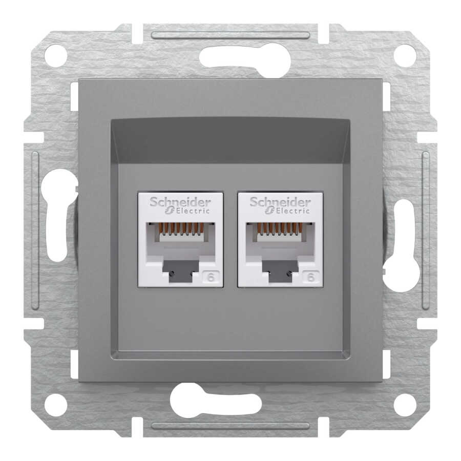 Schneider Electric EPH4800162 EPH4800162 2*RJ45 CAT6-UTP ÇELİK