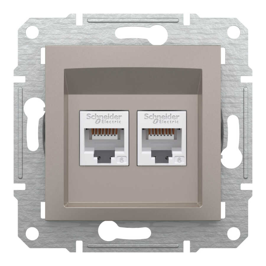 Schneider Electric EPH4800169 EPH4800169 2*RJ45 CAT6-UTP BRONZ
