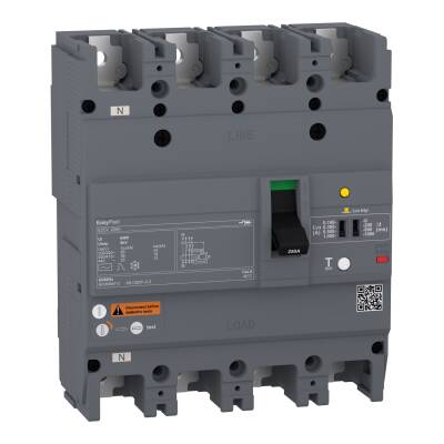 SCHNEIDER EZCV250H4063 Easypact EZCV250H 63A 4P/3D TMD DEVRE KESİCİ