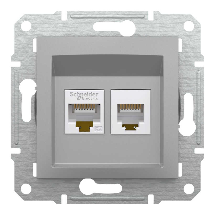 [EPH4900161] Schneider Electric EPH4900161 EPH4900161 RJ11 + RJ45 Cat5e ALÜMİNYUM
