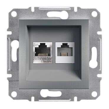 Schneider Electric EPH4900162 EPH4900162 RJ11 + RJ45 Cat5e ÇELİK
