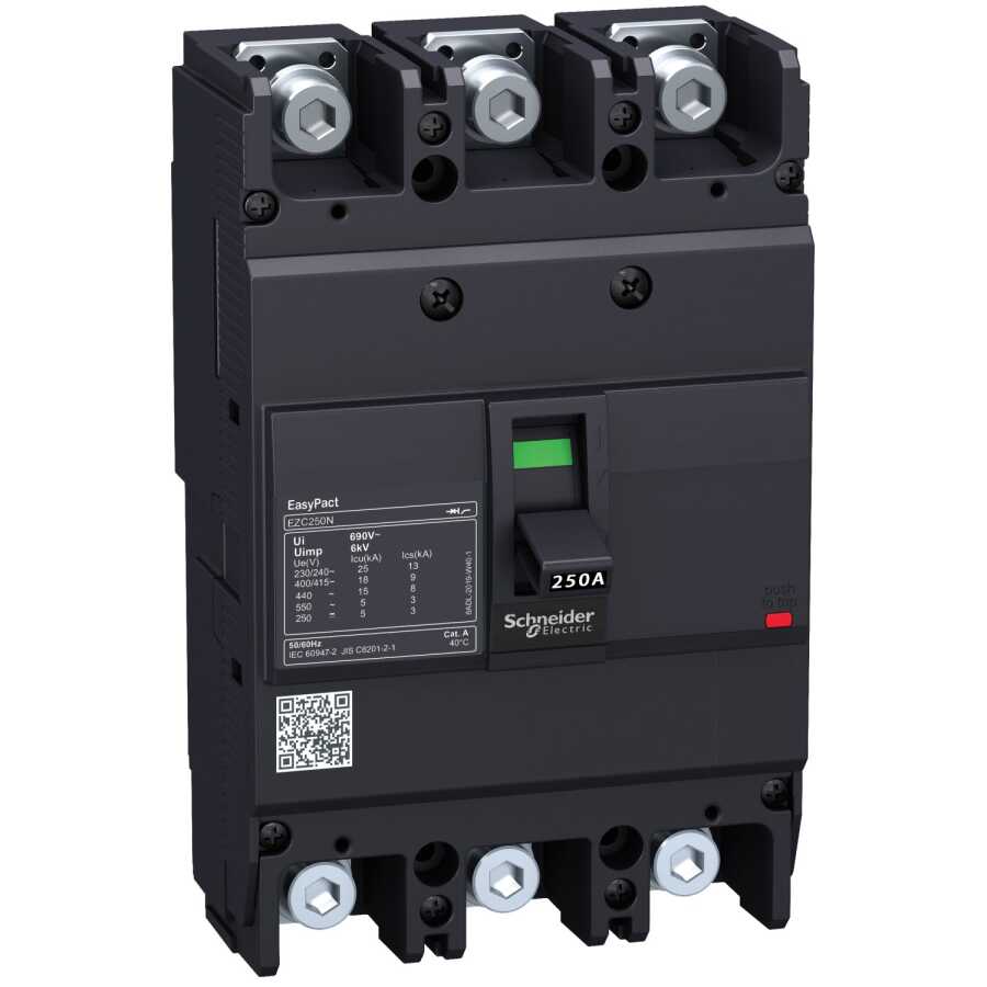 SCHNEIDER EZC250H3125 EZC250H3125 36kA 3*125 A SABİT TER.MAN.ŞALTER