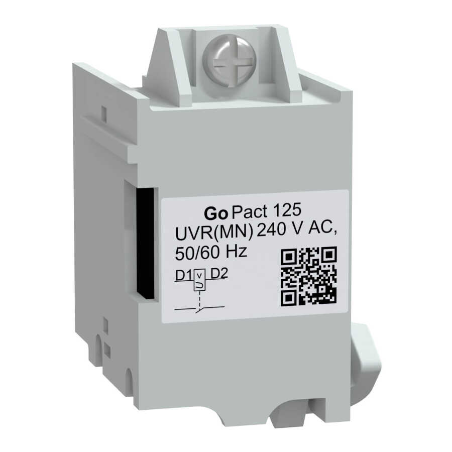 Schneider Electric G12UVR230AC GOPACT MCCB 125 MN AC 230V