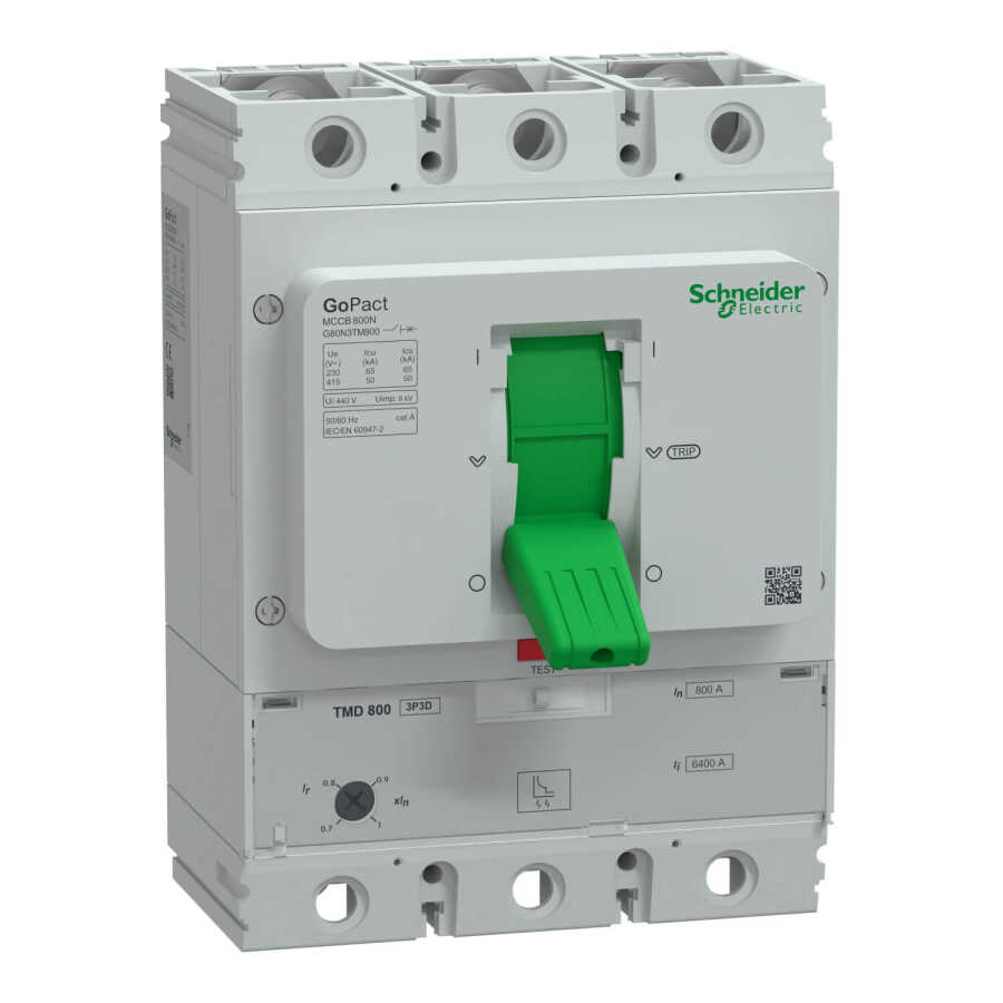Schneider Electric G80N3TM800 GOPACT MCCB 800N 50KA 3P3D 800A AYAR SAHALI