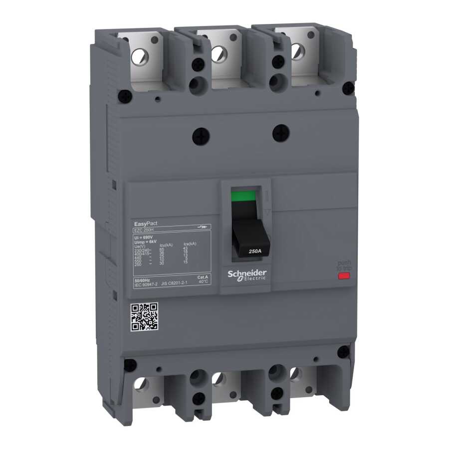 SCHNEIDER EZC250H3160 EZC250H3160 36kA 3*160 A SABİT TER.MAN.ŞALTER