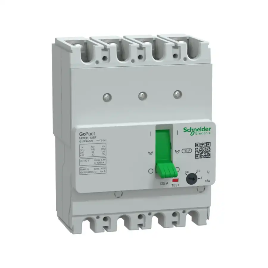 SCHNEIDER G12F4A125 100-125A 30kA 4 KUTUPLU AYARLI TER.MAN.ŞALTER