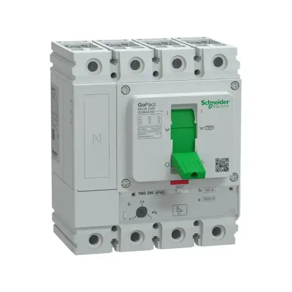 [G25B4A160] SCHNEIDER G25B4A160 112-160A 25kA 4 KUTUPLU AYARLI TER.MAN.ŞALTER
