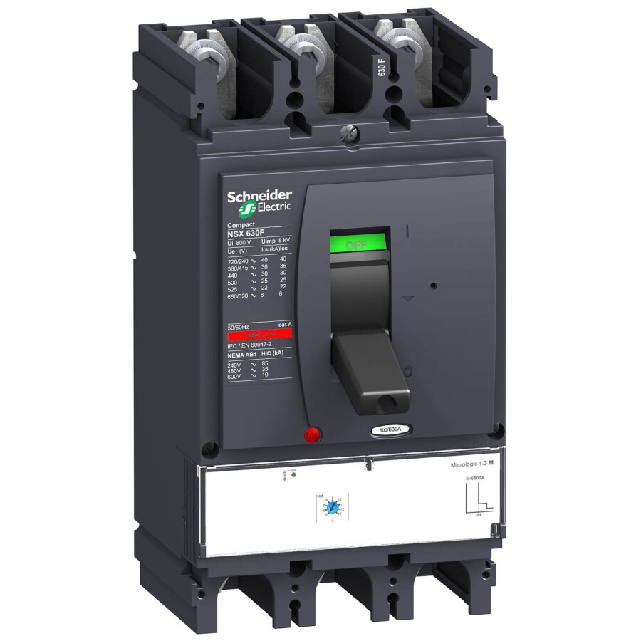 [LV432950] SCHNEIDER LV432950 500A 70kA 3 KUTUP MİC 1.3 M TER.MAN.KOR.ŞALTER