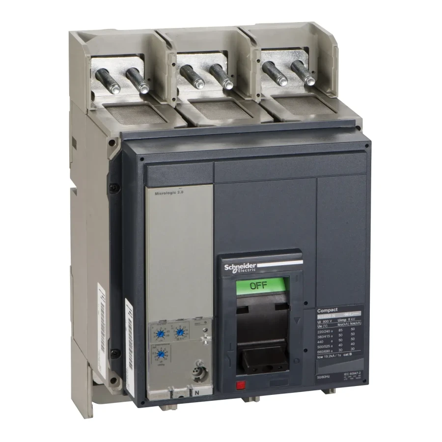 [33466S5] SCHNEIDER 33466S5 800A 50kA 3 KUTUP MİC 5.0 TER.MAN.KOR. ŞALTER