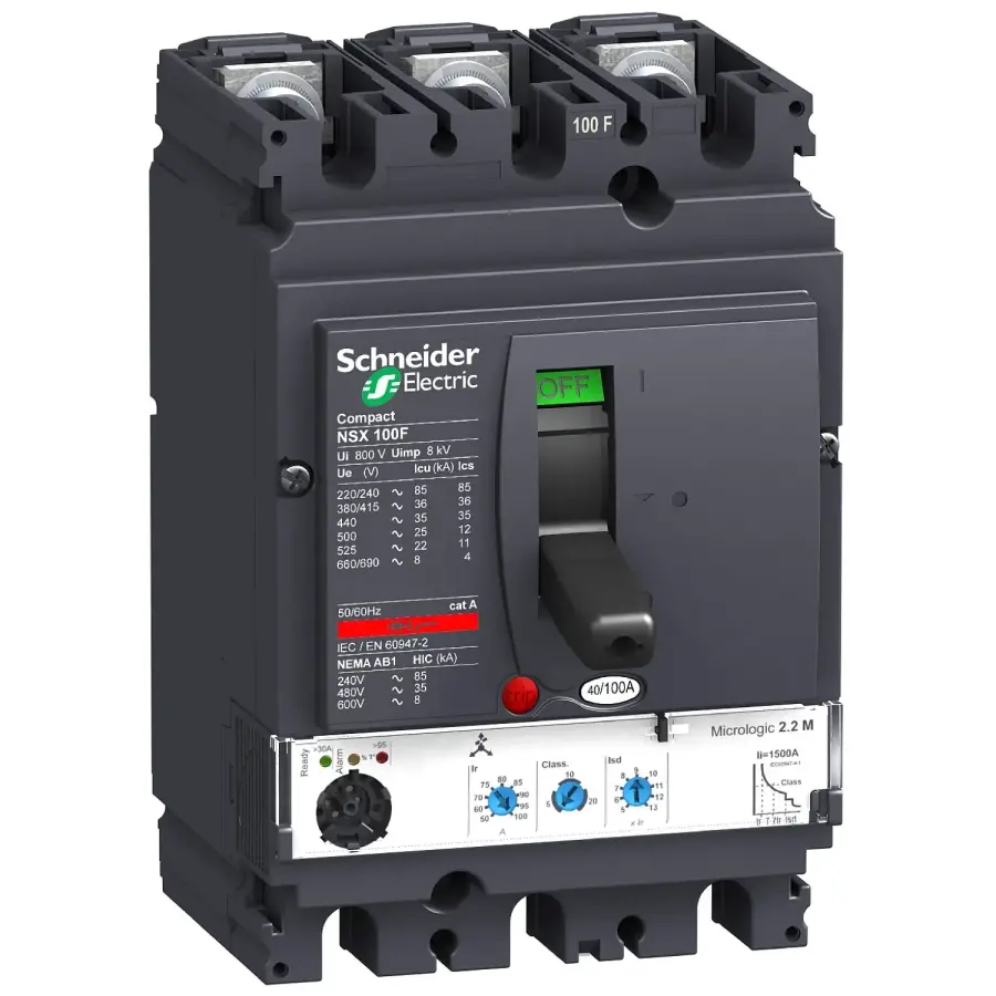 [LV429772] SCHNEIDER LV429772 18-40 A 36 kA 3 KUTUP TER.MAN. KOR.ŞALTER