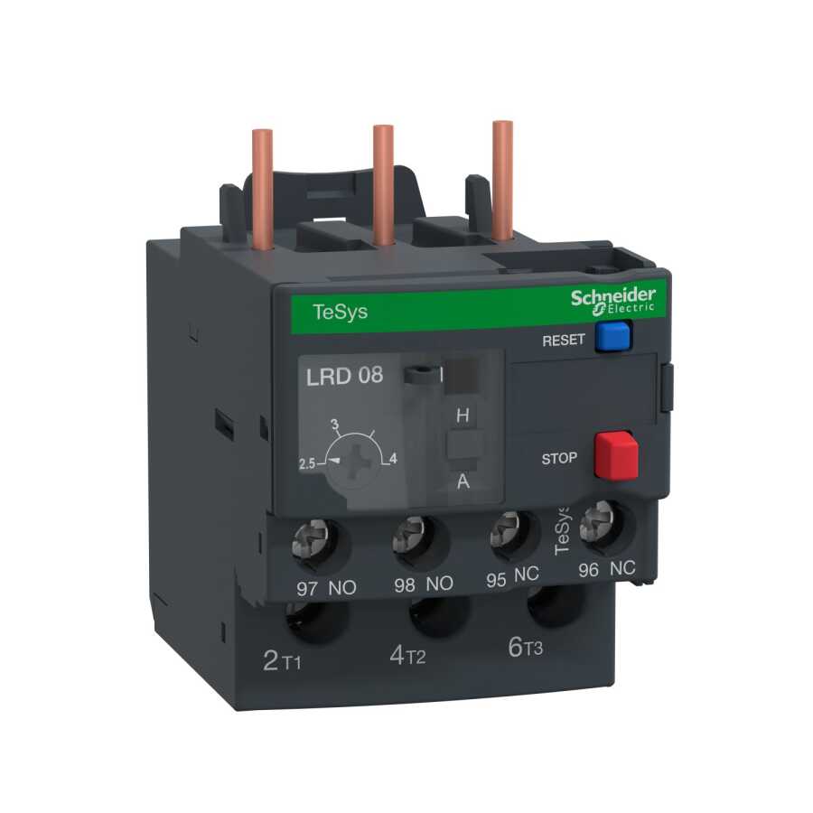 [LRD08] SCHNEIDER LRD08 LRD08 2.5 -4 A TERMİK RÖLE