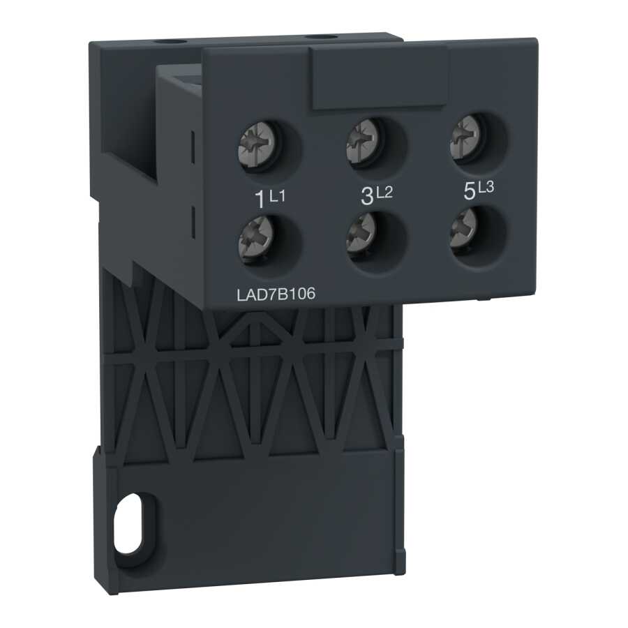 [LAD7B106] Schneider Electric LAD7B106 LAD7B106 LR2-D2 İÇİN UÇ BAĞLANTI ADAPTÖRÜ