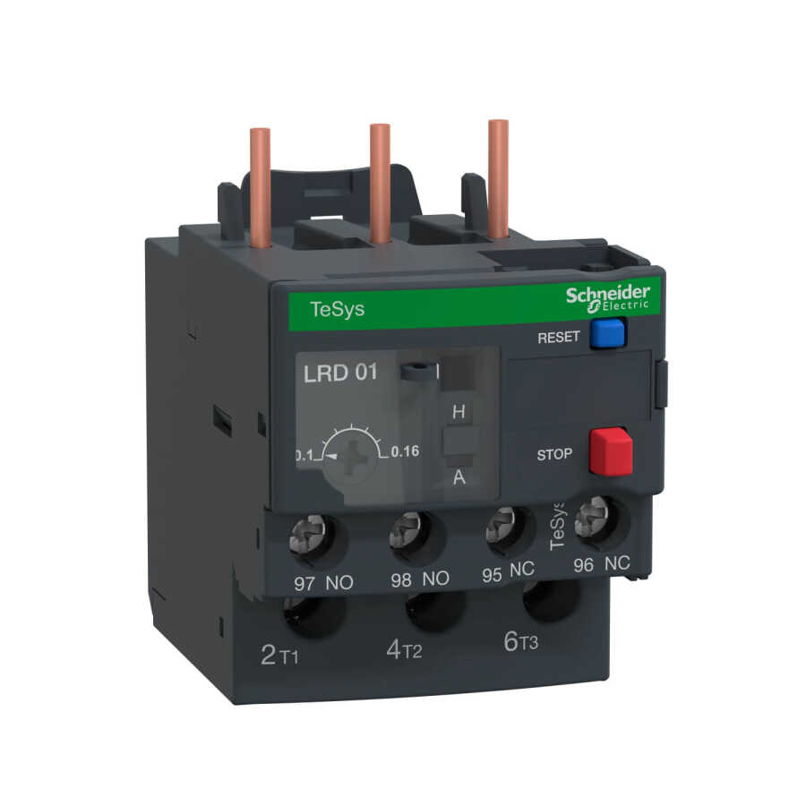 SCHNEIDER LRD01 LRD01 0.1 -0.16 A TERMİK RÖLE