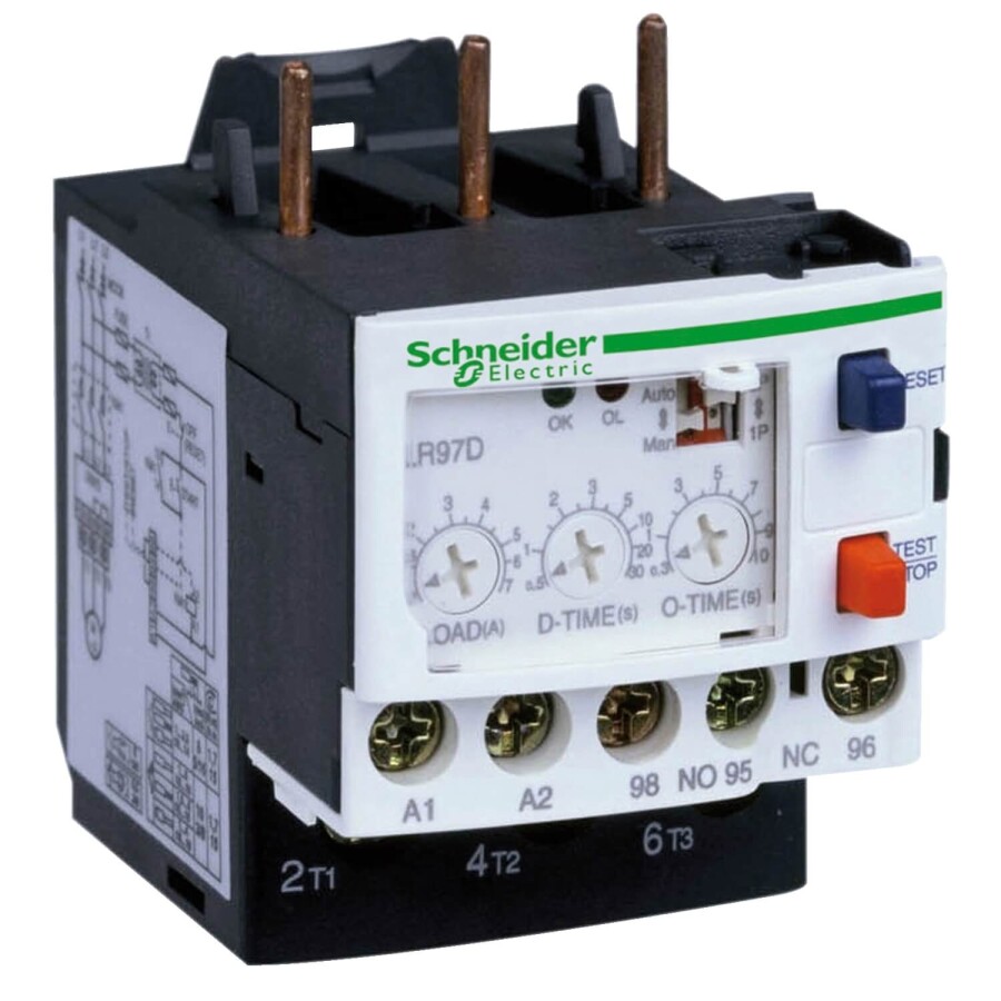 [LR97D38F7] SCHNEIDER LR97D38F7 20 - 38 A 120 VAC AŞIRI AKIM TERMİK RÖLE