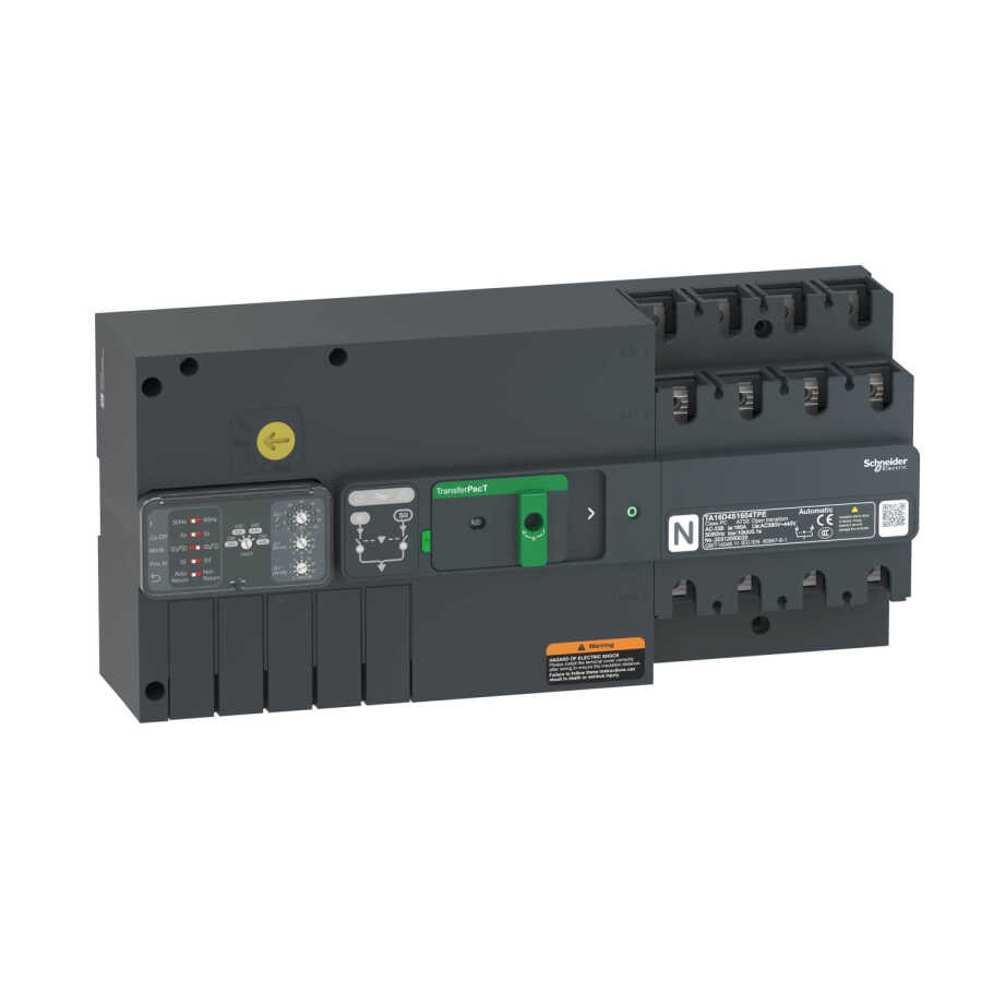 [TA16D4S1254TPE] SCHNEIDER TA16D4S1254TPE TA16 125A 4 KUTUPLU STANDART TRANSFER ŞALTERİ