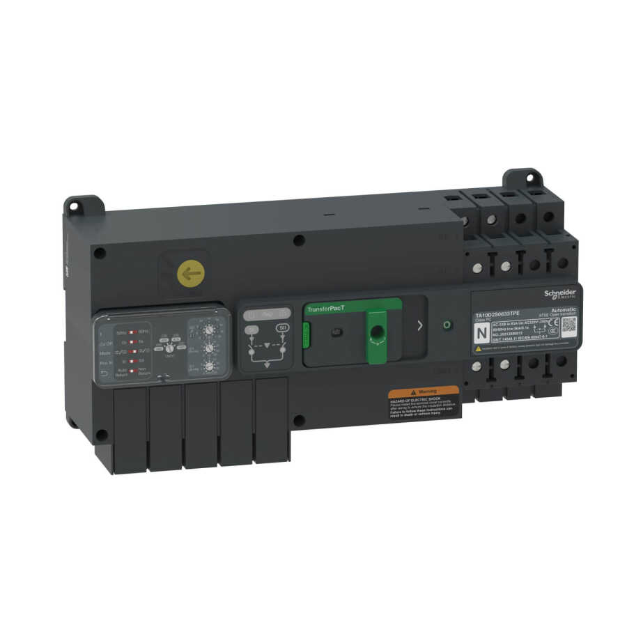 [TA10D2S0323TPE] SCHNEIDER TA10D2S0323TPE TA10 32A 2 KUTUPLU STANDART TRANSFER ŞALTERİ