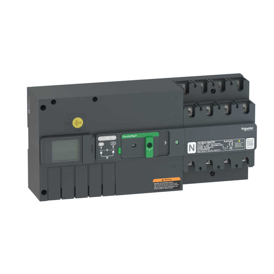 [TA16D3L1604TPE] SCHNEIDER TA16D3L1604TPE TA16 160A 3 KUTUPLU LCD TRANSFER ŞALTERİ