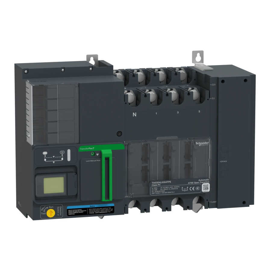 [TA63D3L4004TPE] SCHNEIDER TA63D3L4004TPE TA63 400 3 KUTUPLU 400V LCD TRANSFER ŞALTERİ