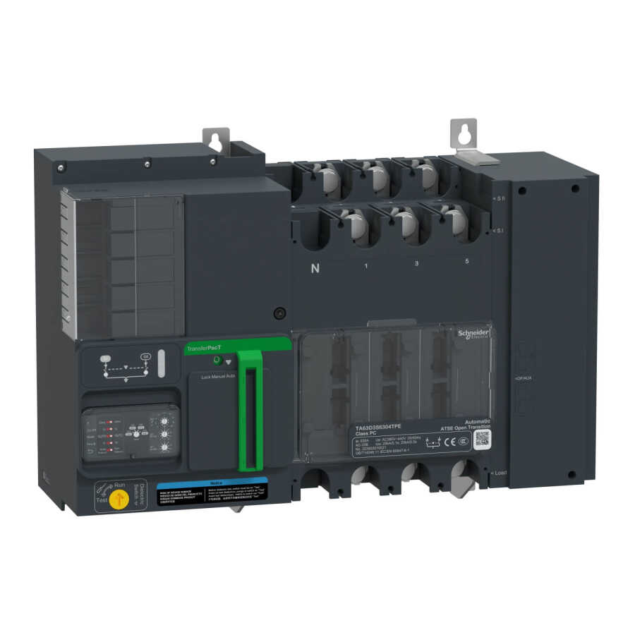 [TA63D3S6304TPE] SCHNEIDER TA63D3S6304TPE TA63 630 3 KUTUPLU 400V STANDART TRANSFER ŞALTERİ