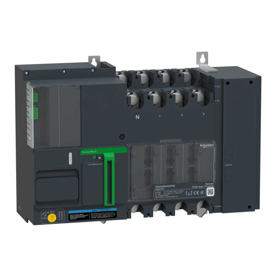 [TR63D4R6302TPE] SCHNEIDER TR63D4R6302TPE TA63 630 4 KUTUPLU 230V REMOTE TRANSFER ŞALTERİ