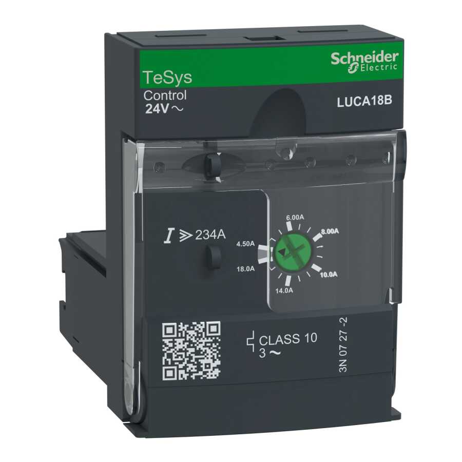 SCHNEIDER LUCA18B LUCA18B 24VAC 4,5-18 A TERMİK MANYETİK KONTROL