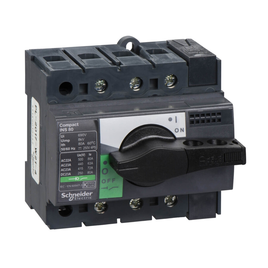 [28904] SCHNEIDER 28904 80 A 15kA YÜK AYIRICI