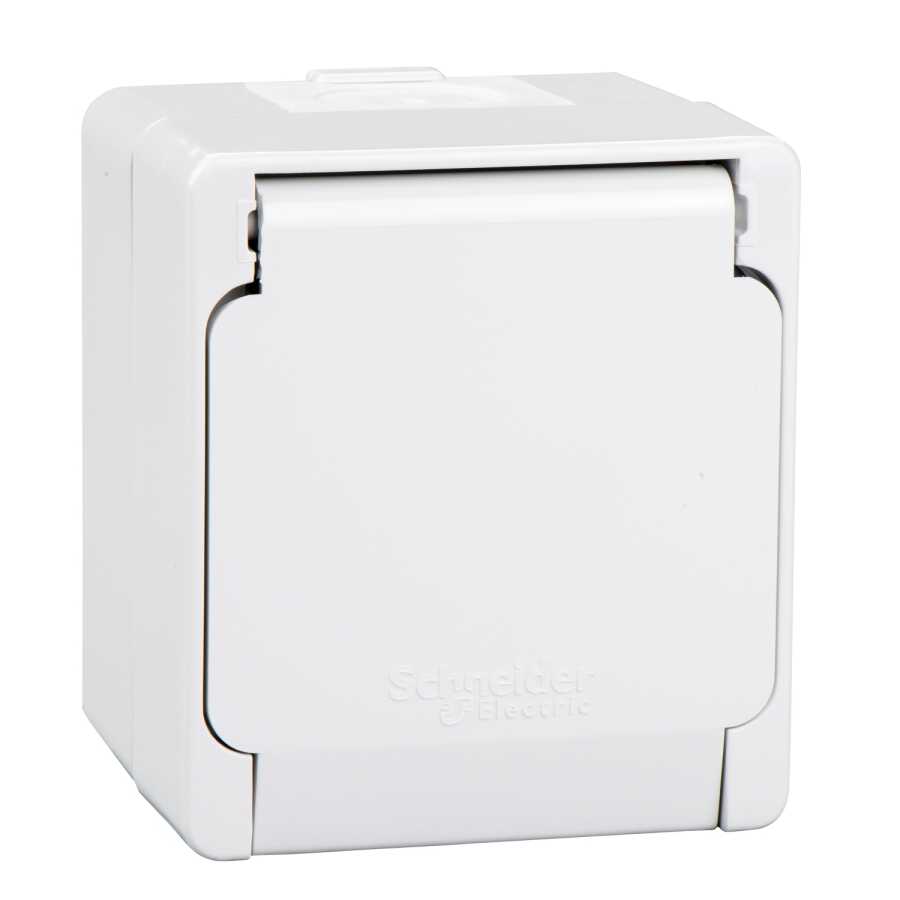 [NML3100133] SCHNEIDER NML3100133 NEMLİ YER KAPAKLI TOPRAKLI PRİZ