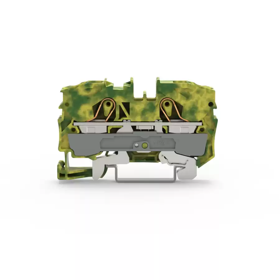 WAGO 2010-1207 10 MM 2 İLETKENLİ SARI-YEŞİL TOPRAKLAMA KLEMENSİ