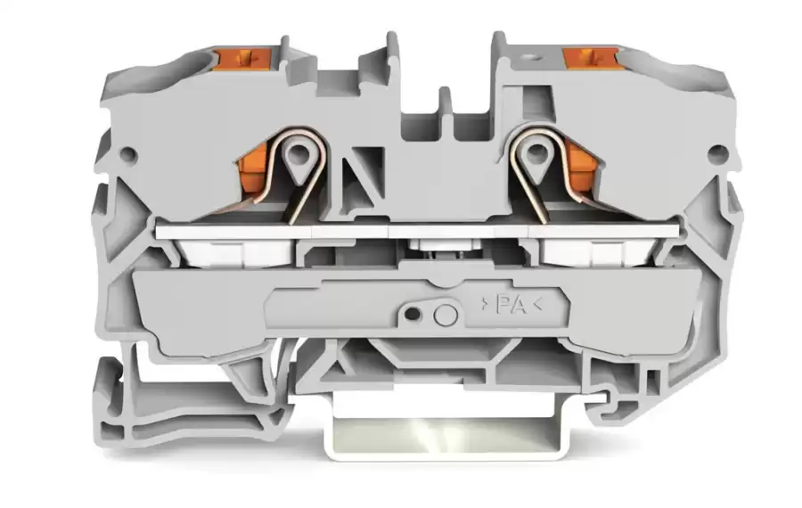 [2210-1201] WAGO 2210-1201 10 MM GRİ (EX) 2 İLETKENLİ PUSH BUTON KLEMENS