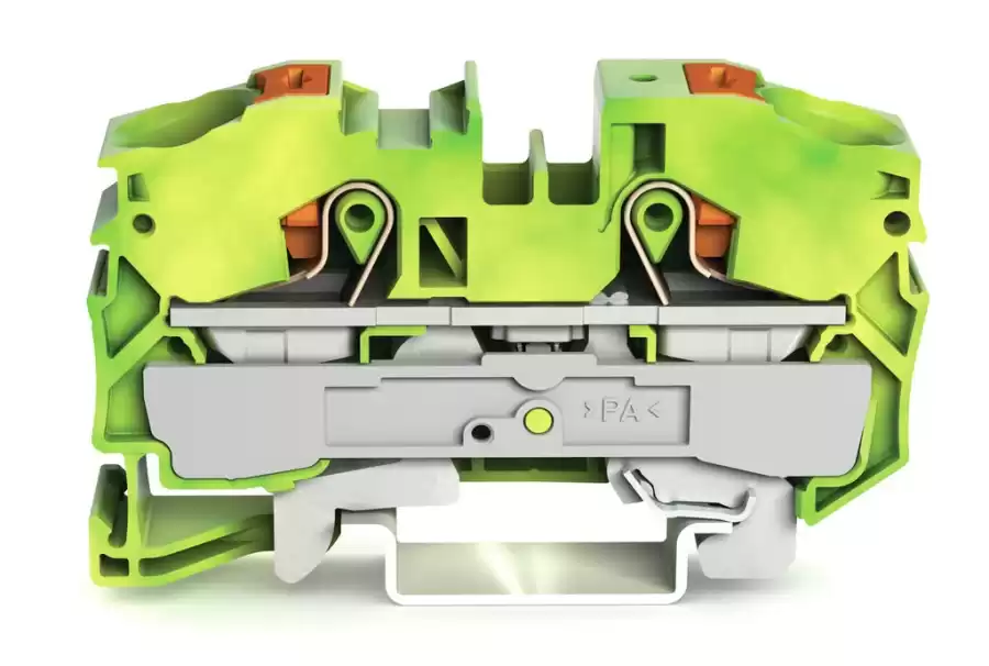 WAGO 2216-1207 16 MM SARI-YEŞİL 2 İLETKENLİ PUSH BUTON KLEMENS