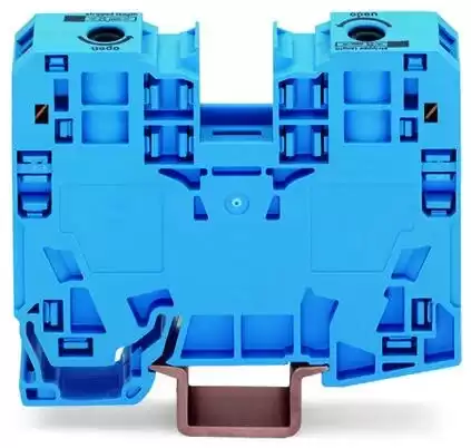 [285-134] WAGO 285-134 35 MM MAVİ YÜKSEK AKIM VİDALI GEÇİŞ KLEMENSİ
