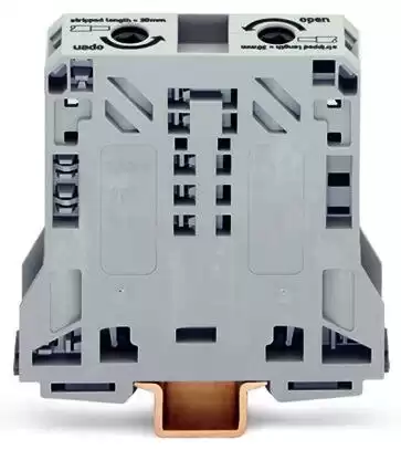 [285-150] WAGO 285-150 50-70 MM GRİ YÜKSEK AKIM VİDALI GEÇİŞ KLEMENSİ