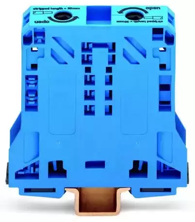 WAGO 285-154 50-70 MM MAVİ YÜKSEK AKIM VİDALI GEÇİŞ KLEMENSİ