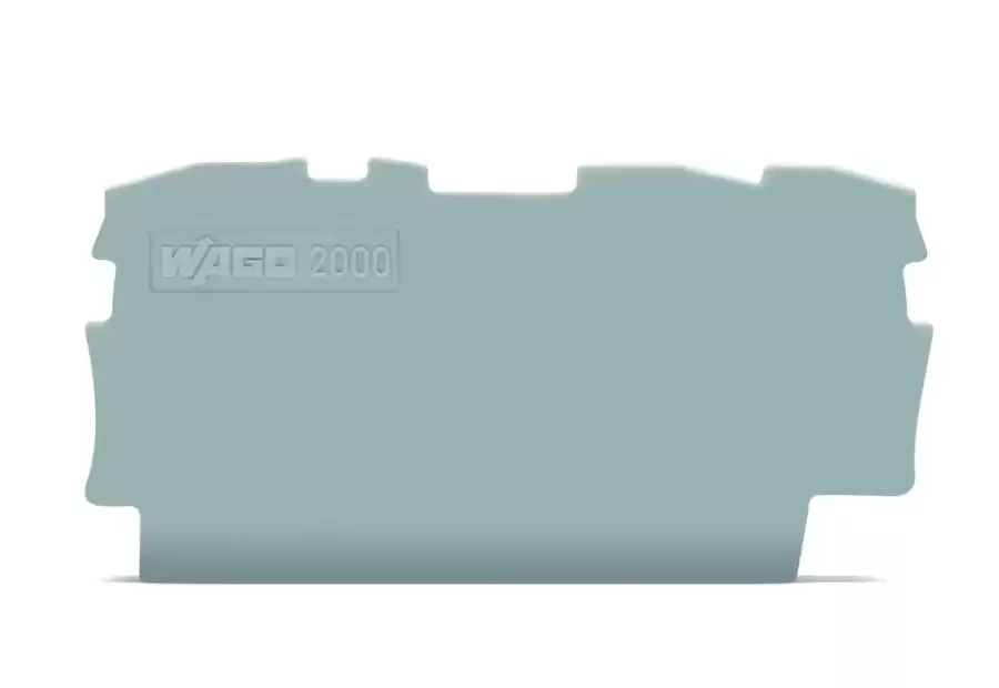 [2000-1391] WAGO 2000-1391 SONLANDIRMA KAPAĞI 0,7 MM 3 İLETKENLİ İÇİN GRİ
