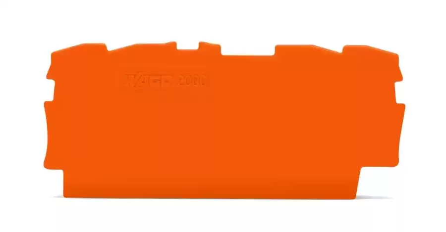 WAGO 2000-1492 SONLANDIRMA KAPAĞI 0,7 MM 4 İLETKENLİ İÇİN TURUNCU