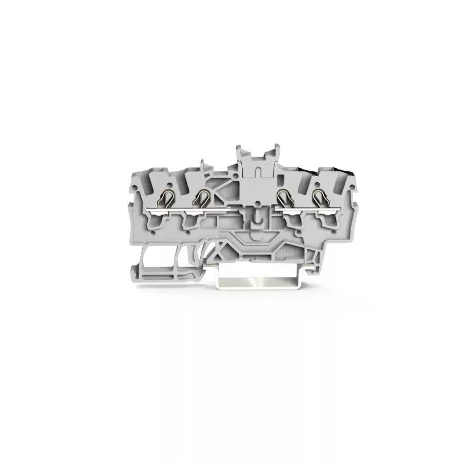 [2001-1441] WAGO 2001-1441 1,5 MM ÇİFT POTANSİYELLİ BUTONSUZ GRİ KLEMENS