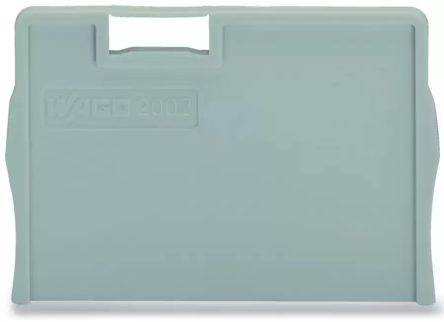 WAGO 2002-1293 1,5-2,5 MM AYIRICI PLAKA GRİ 2 MM KALINLIĞINDA