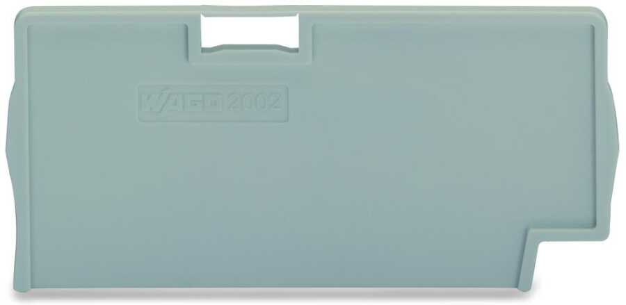 WAGO 2002-1493 2,5 MM ÇİFT POT. İÇİN AYIRICI PLAKA 2MM GRİ
